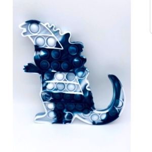 Godzilla Pop It! Black and White-MUST BE BUNDLED.